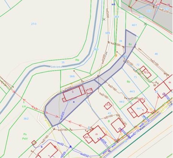 Działka budowlana 1047 m², Lubań, Na Skarpie - zdjęcie 2