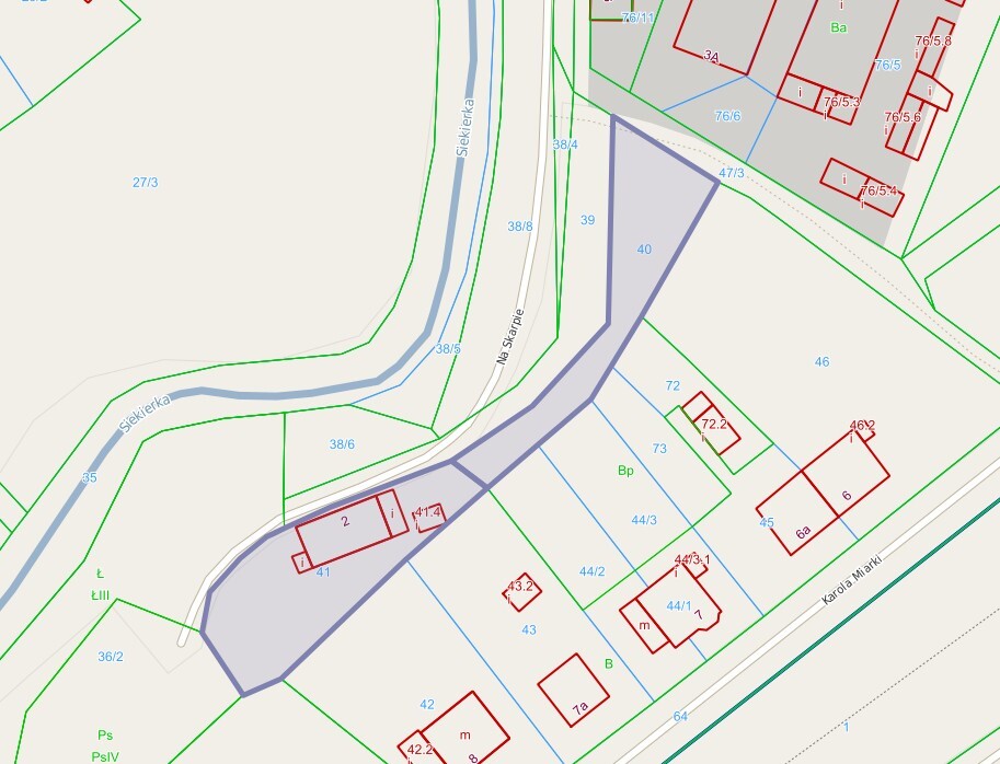 Działka budowlana 1047 m², Lubań, Na Skarpie - zdjęcie 1