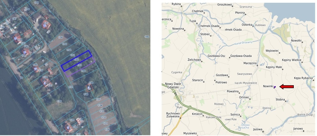 Działka budowlana 1395&nbsp;m², Stobna - zdjęcie 1