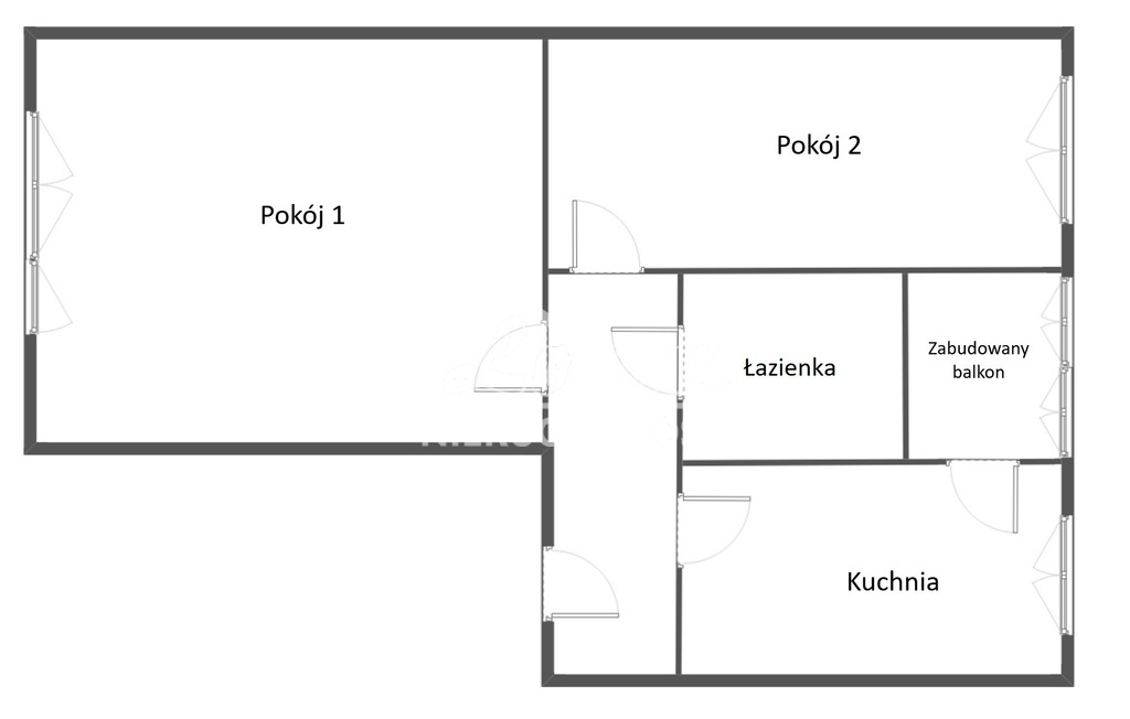 Mieszkanie 60,14&nbsp;m², Szczecin - zdjęcie 7