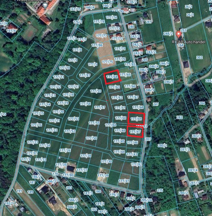 Działka budowlana 1200 m², Marcinkowice - zdjęcie 1
