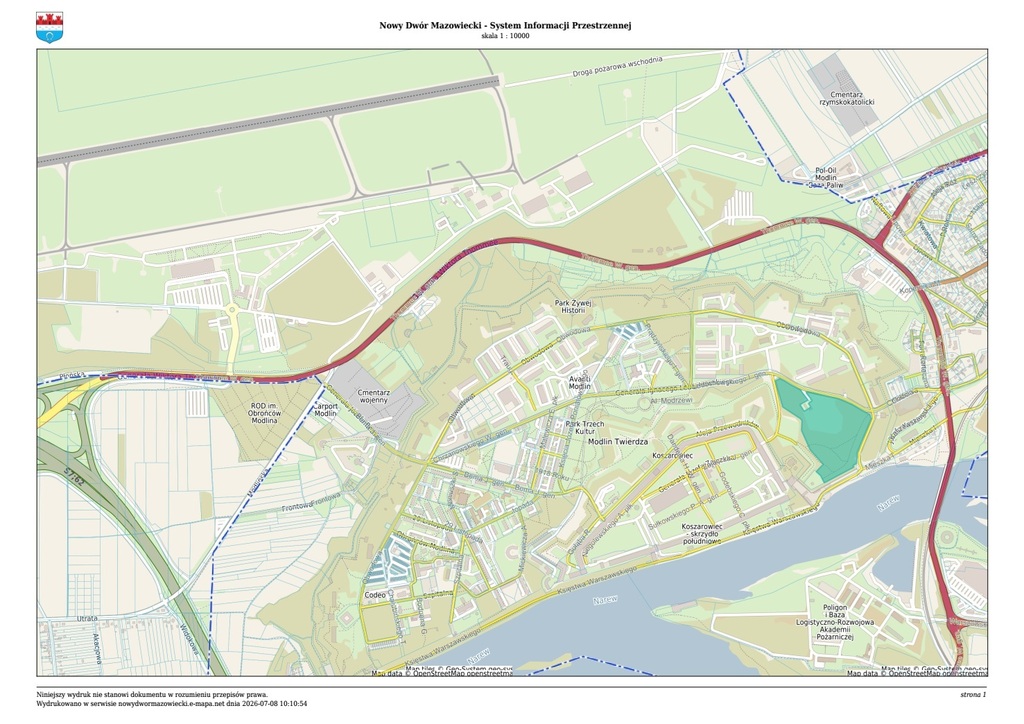Działka budowlana 7,84 ha, Nowy Dwór Mazowiecki, gen. Ignacego Ledóchowskiego - zdjęcie 2