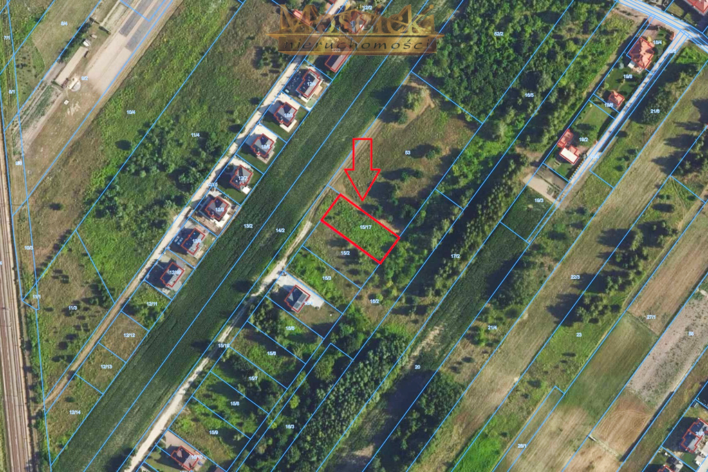 Atrakcyja działka budowlana 995m2 Ursynów Jeziorki - zdjęcie 1