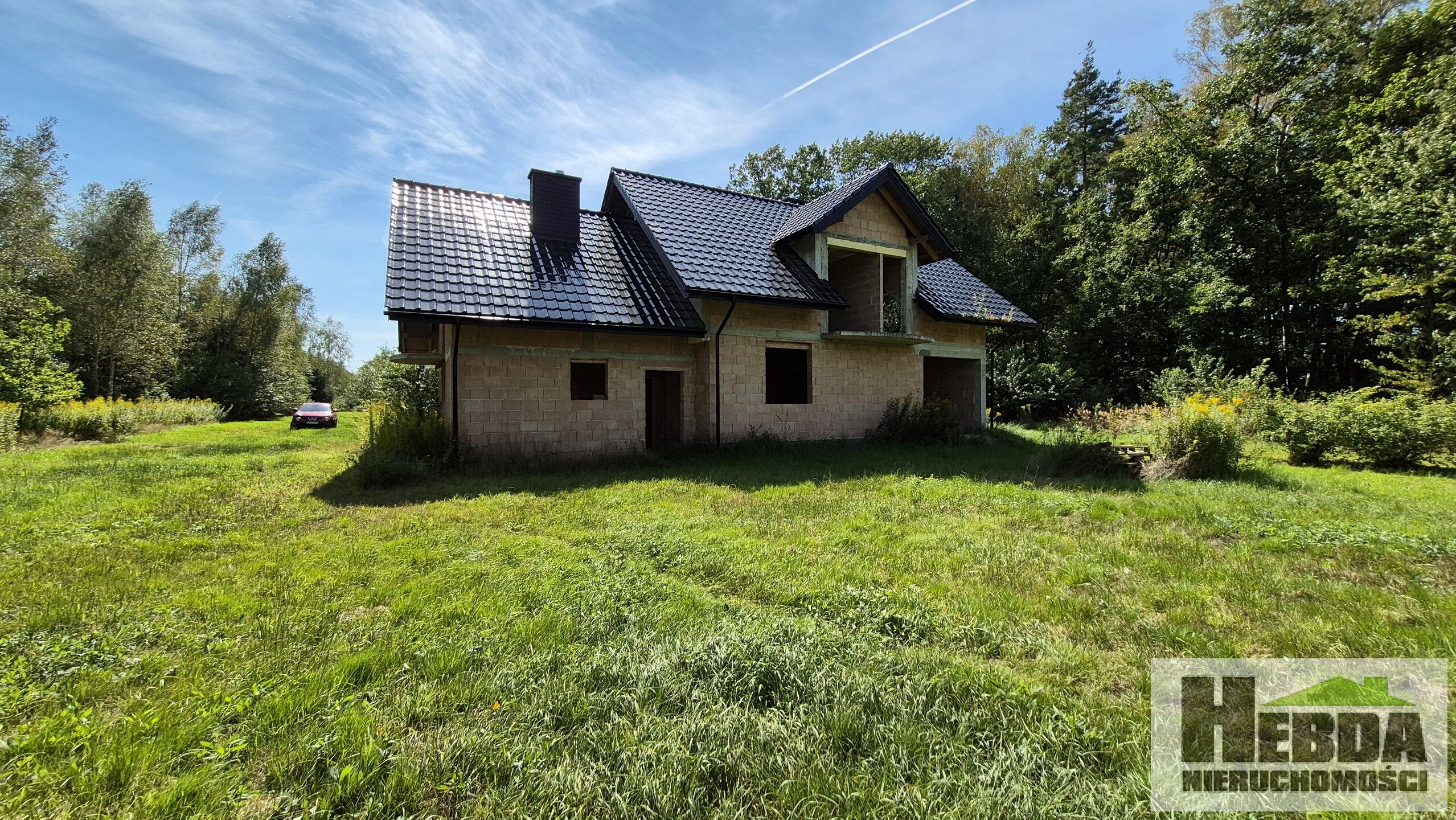 Pogórska Wola - Żdżary, stan surowy, pięknie schowany w lesie - zdjęcie 19