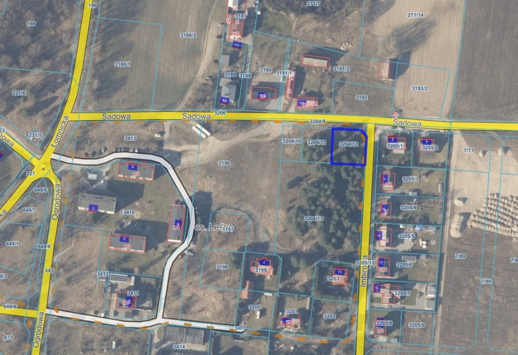 Działka budowlana 813&nbsp;m², Trzcianka, Sadowa - zdjęcie 1