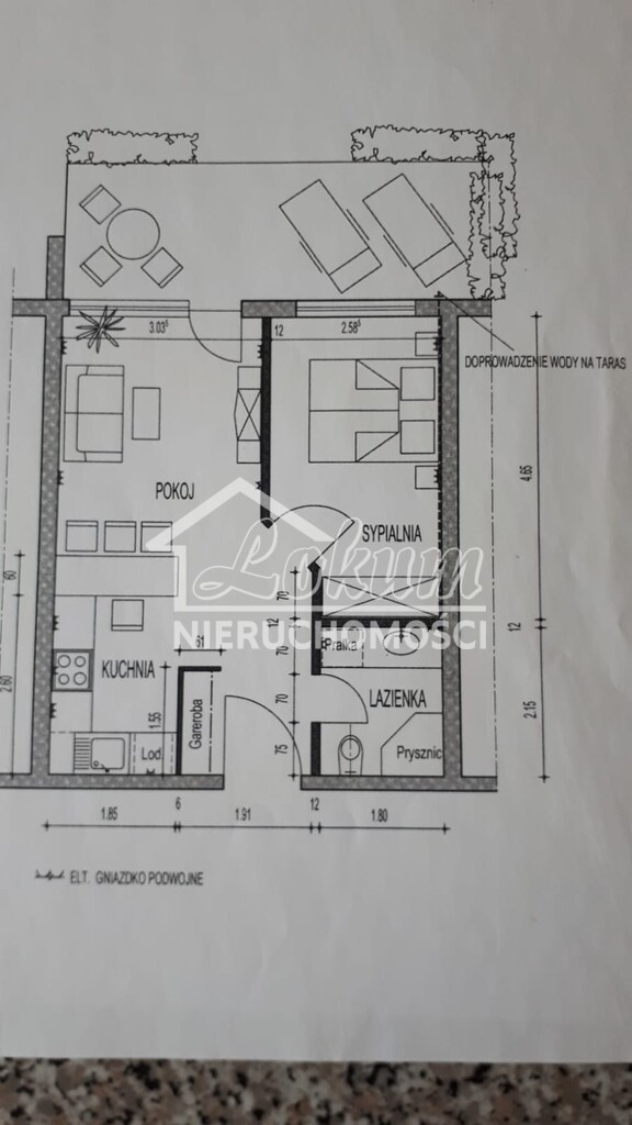 Mieszkanie 38,34 m², Łukęcin, Spacerowa - zdjęcie 9