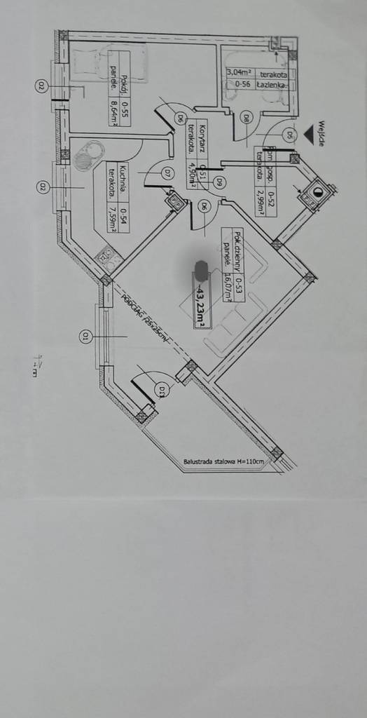 Mieszkanie 43,23 m², Biała Podlaska, Aliny Fedorowicz - zdjęcie 10
