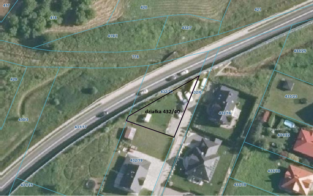 Działka budowlana 465&nbsp;m², Nowy Sącz - zdjęcie 1