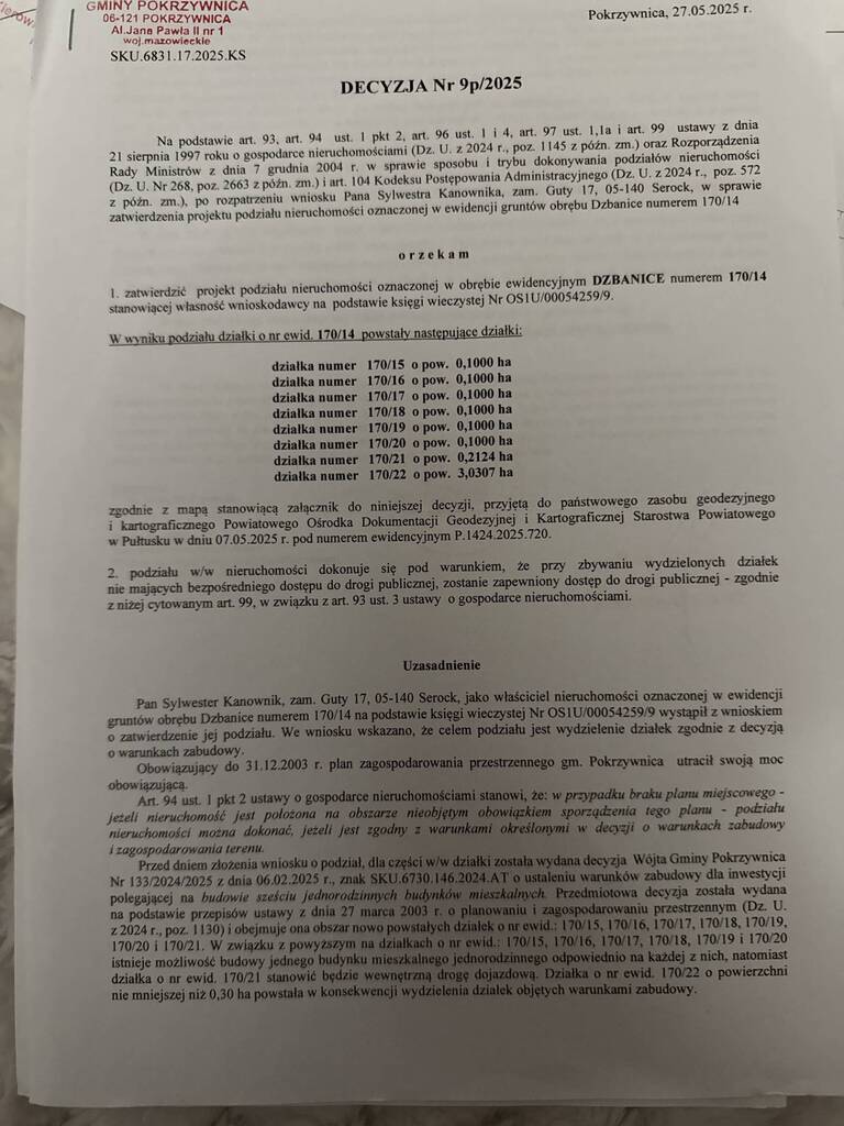 Działka budowlana 1000&nbsp;m², Pokrzywnica - zdjęcie 4