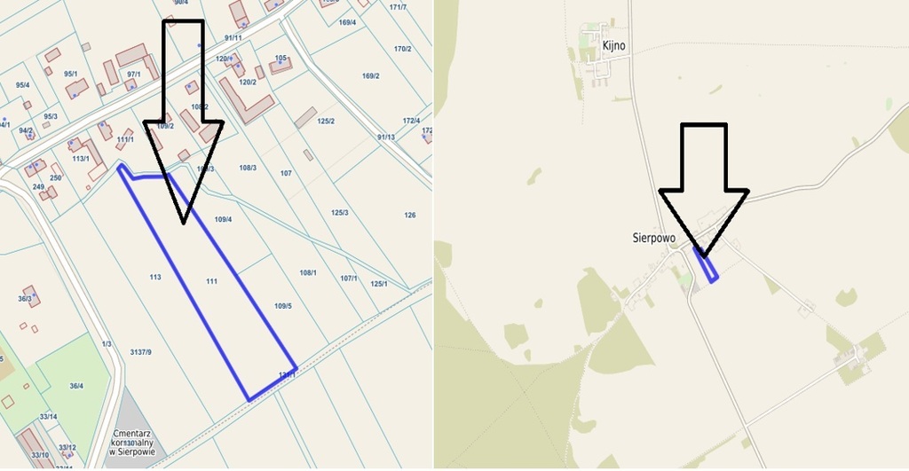 Działka rolna 1,19&nbsp;ha, Sierpowo - zdjęcie 1