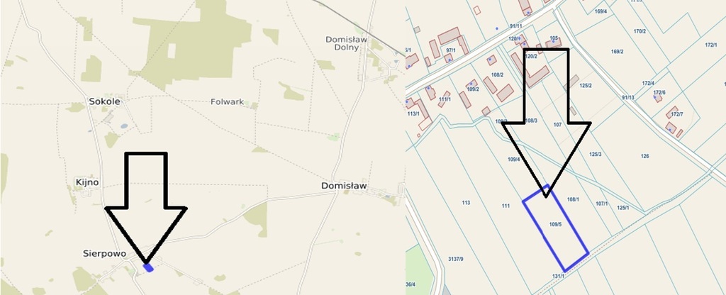 Działka rolna 4200&nbsp;m², Sierpowo - zdjęcie 1