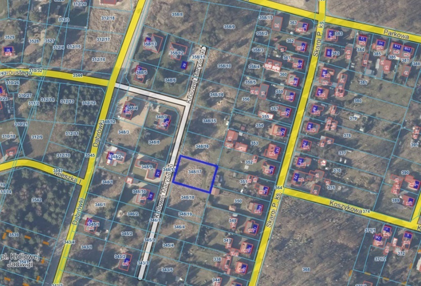 Działka budowlana 1036&nbsp;m², Trzcianka, Królowej Marysieńki - zdjęcie 3