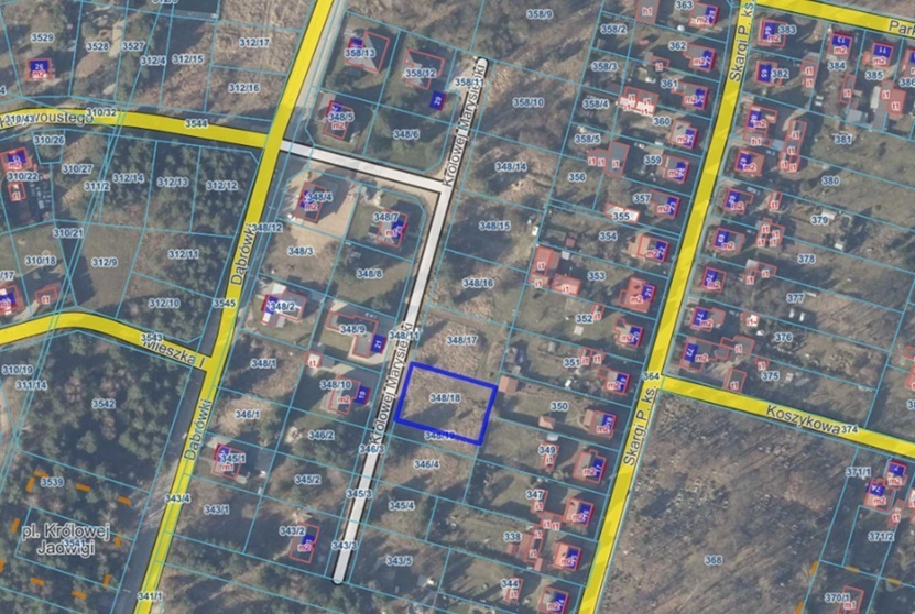 Działka budowlana 1036&nbsp;m², Trzcianka, Królowej Marysieńki - zdjęcie 4