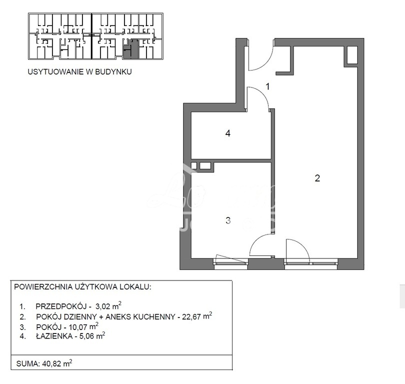 Mieszkanie 40,82 m², Mierzyn - zdjęcie 11