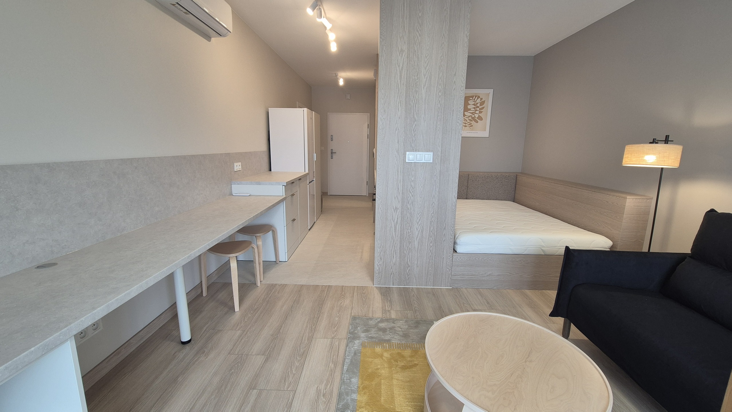 Dobrynów Rzepakowa studio z wydzieloną strefą sypialną luksusowy apartament klimatyzacja duży taras nowe, idealna lokalizacja - zdjęcie 9