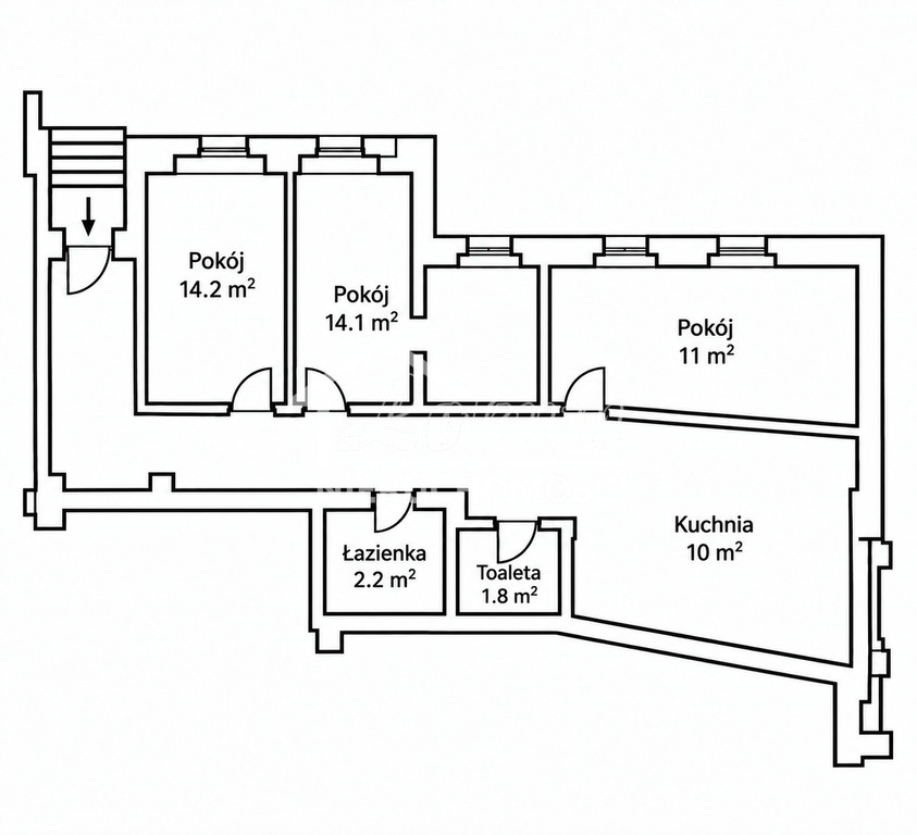 Mieszkanie 74,83 m², Szczecin, Szczerbcowa - zdjęcie 8