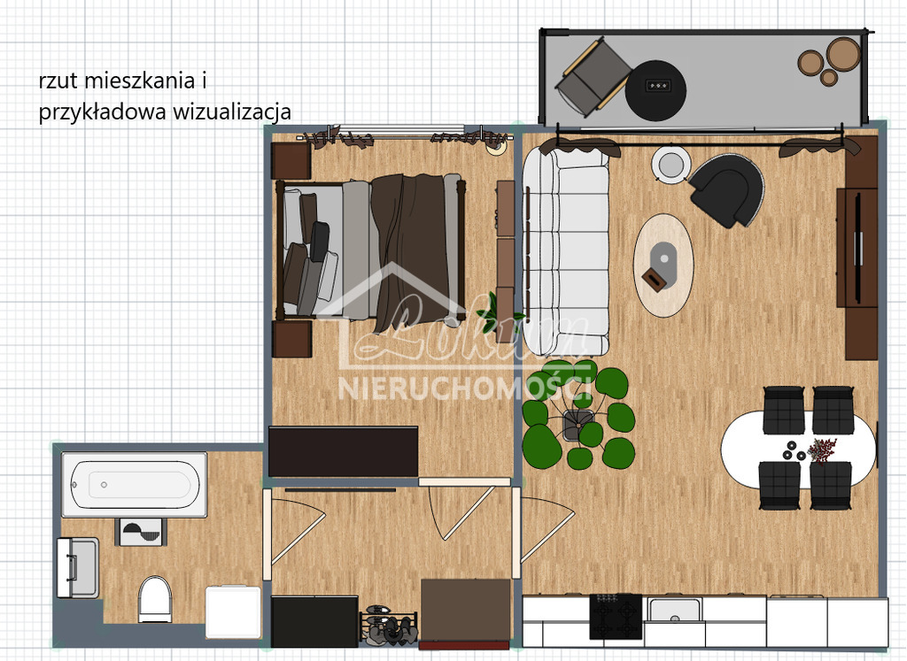Mieszkanie 44,14&nbsp;m², Szczecin, Maciejkowa - zdjęcie 2