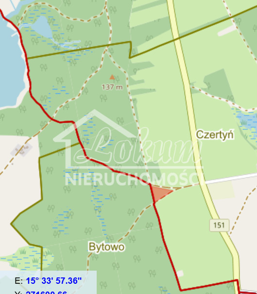 Działka inwestycyjna 98,00&nbsp;ha, Czertyń - zdjęcie 1