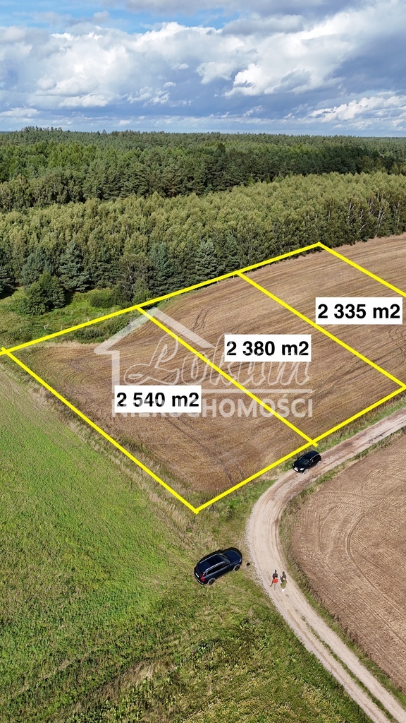 Działka budowlana 2300&nbsp;m², Sosnówko - zdjęcie 1