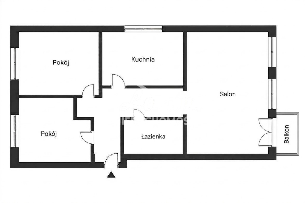 Mieszkanie 58,43&nbsp;m², Szczecin, św. Marcina - zdjęcie 12