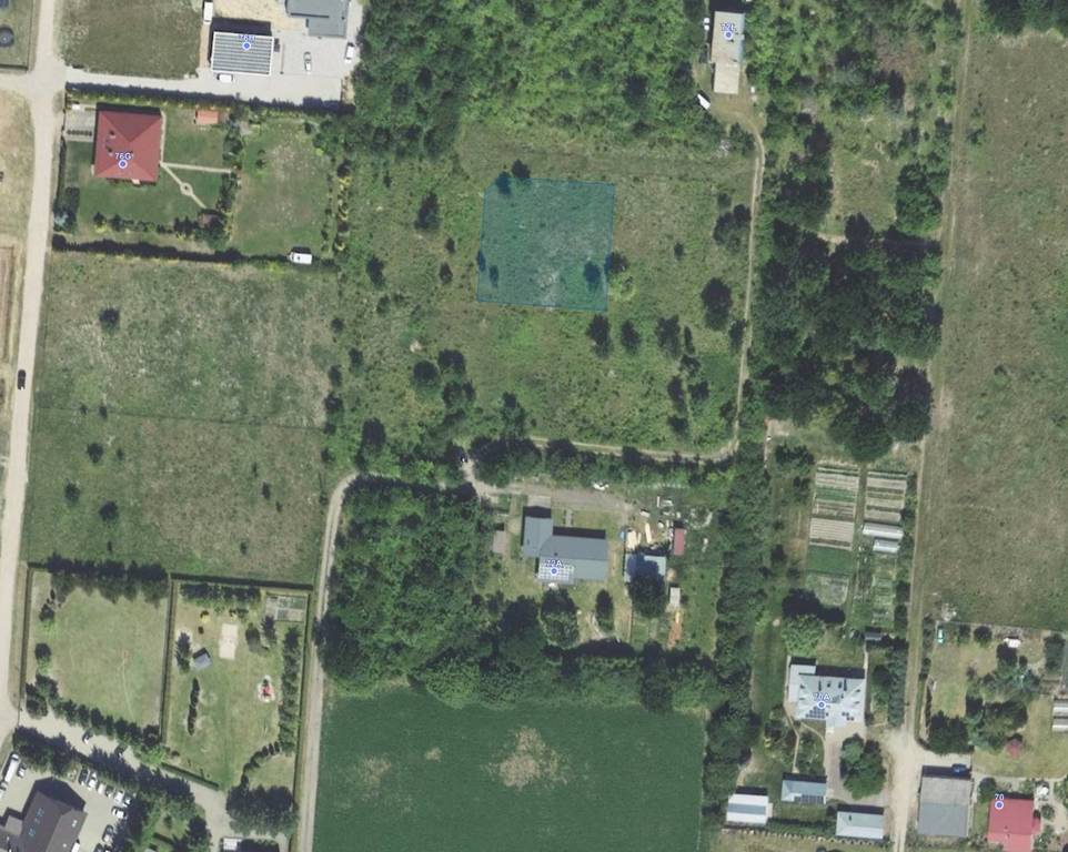 Działka budowlana 1072 m², Żołędowo, Jastrzębia - zdjęcie 2