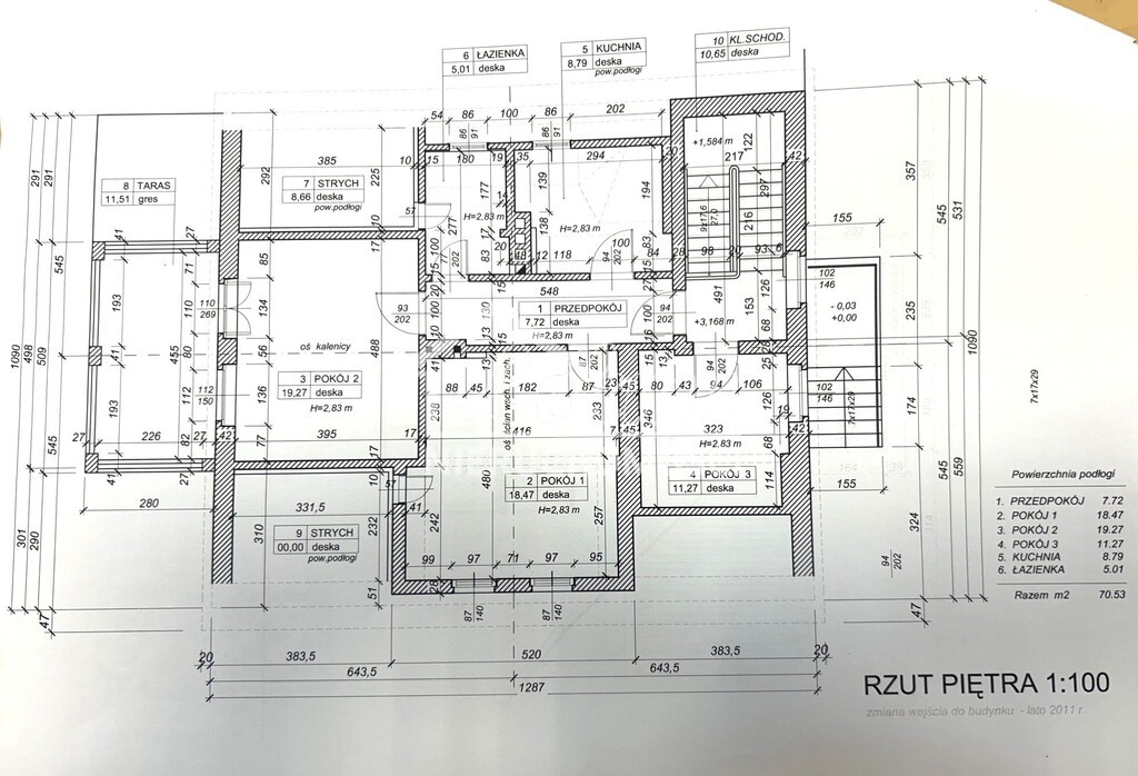 Mieszkanie 71,3&nbsp;m², Wałcz, Zielna - zdjęcie 15