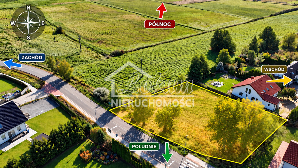Działka inwestycyjna 1737&nbsp;m², Czarna Łąka - zdjęcie 3