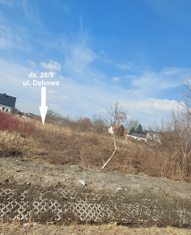 Działka budowlana 1133 m², Kalisz, Dębowa - zdjęcie 4