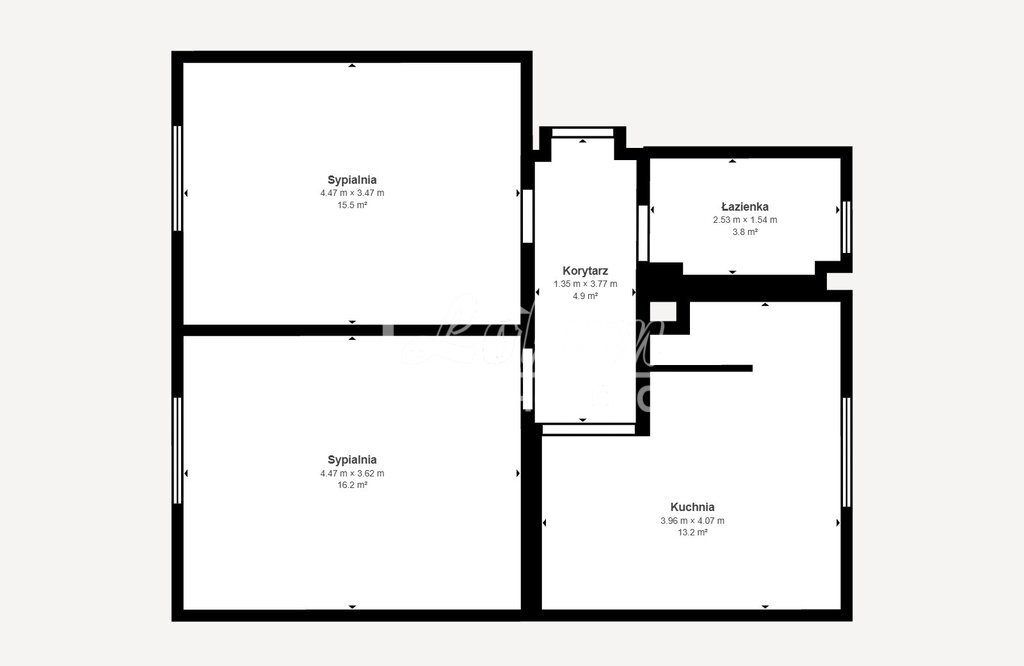 Mieszkanie 55,33 m², Stargard, Kolejowa - zdjęcie 5