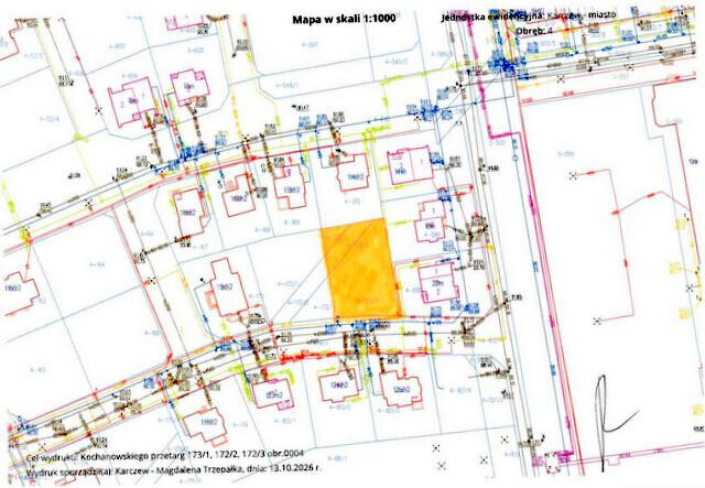 Działka budowlana 963 m², Karczew, Jana Kochanowskiego - zdjęcie 1
