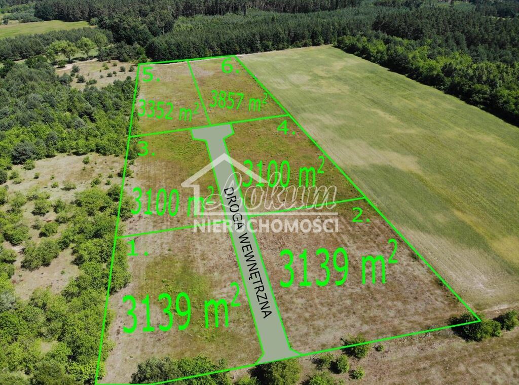 Działka rolna 3139&nbsp;m², Żarnowo - zdjęcie 1