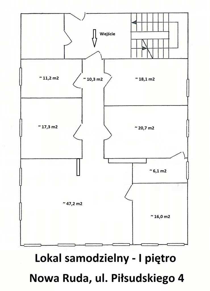 Lokal usługowy na sprzedaż, 155,3&nbsp;m², Nowa Ruda, marsz. Józefa Piłsudskiego - zdjęcie 5