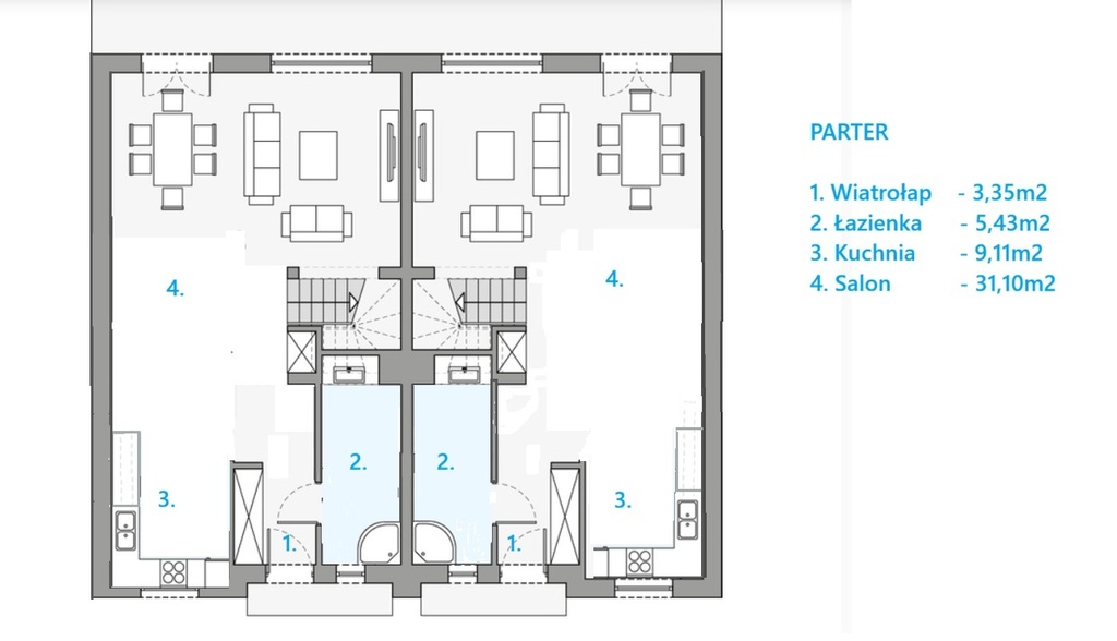 Dom 103 m², Pępowo, Chłopska - zdjęcie 2