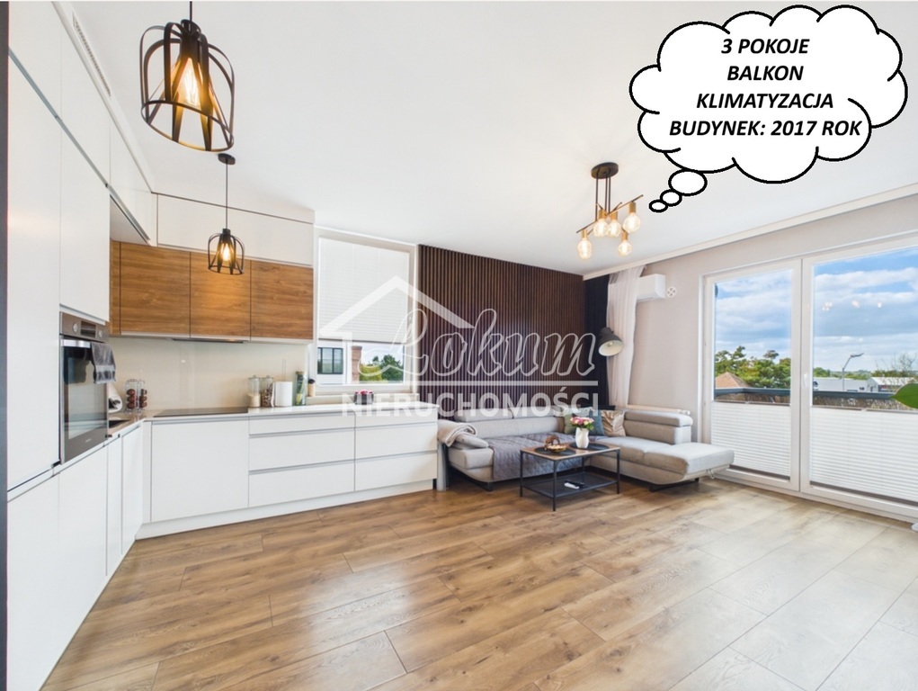 Mieszkanie 53,32&nbsp;m², Szczecin, Eugeniusza Kwiatkowskiego - zdjęcie 1