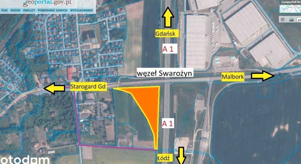 Działka inwestycyjna 2,40 ha, Swarożyn - zdjęcie 2