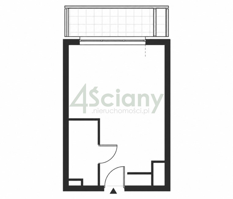 Mieszkanie 27,57&nbsp;m², Warszawa, Komputerowa - zdjęcie 2