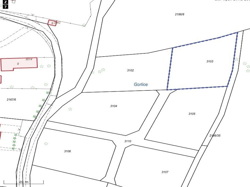 Działka budowlana 1033 m², Gorlice, Jana Kochanowskiego - zdjęcie 6