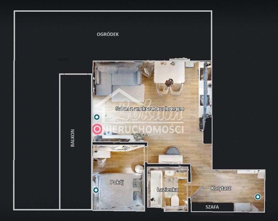 Mieszkanie 41,68&nbsp;m², Szczecin, Orczykowa - zdjęcie 2
