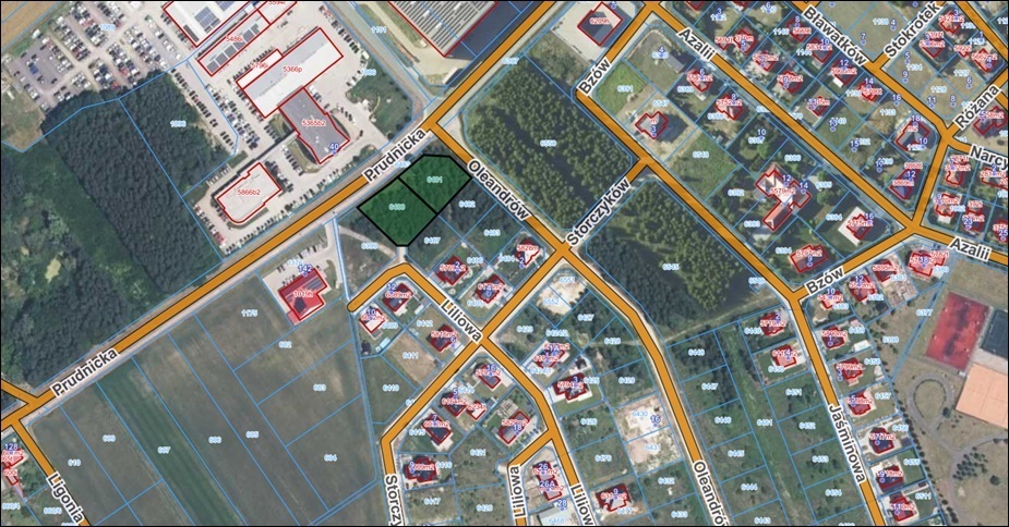 Działka budowlana 1395&nbsp;m², Krapkowice - zdjęcie 1