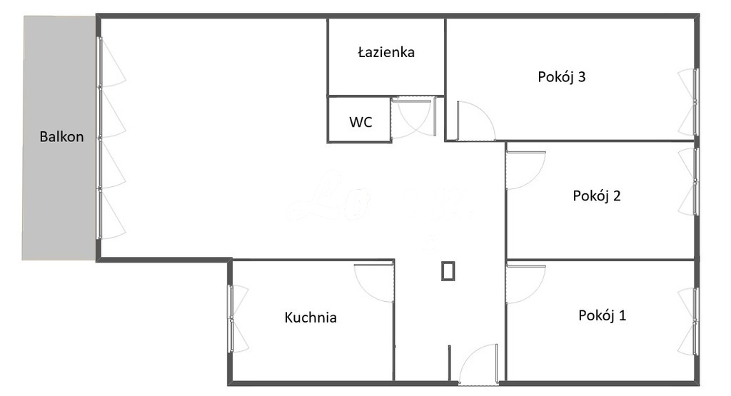 Mieszkanie 74,59 m², Szczecin - zdjęcie 14