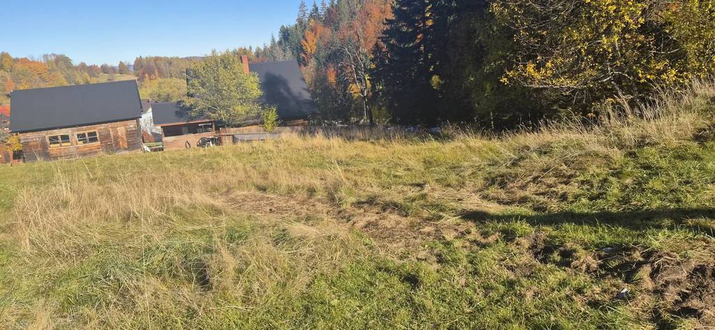 Działka budowlana 1238 m², Korbielów, Pod Buczynką - zdjęcie 2