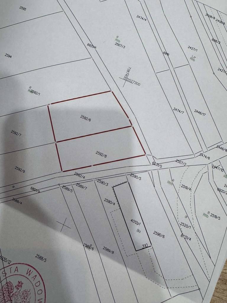 Działka inwestycyjna 2119 m², Chocznia, Tadeusza Kościuszki - zdjęcie 1