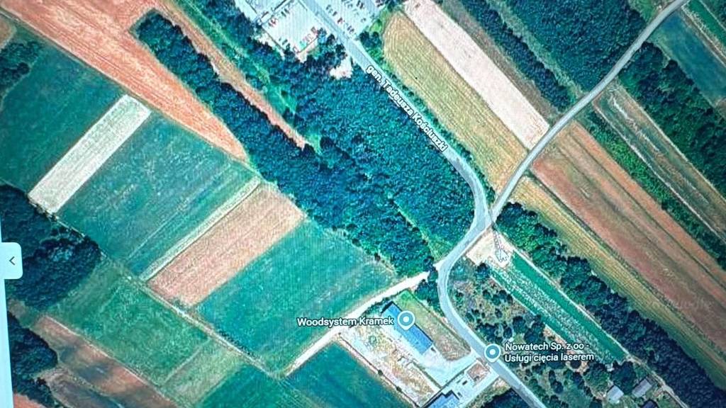 Działka inwestycyjna 2119 m², Chocznia, Tadeusza Kościuszki - zdjęcie 4