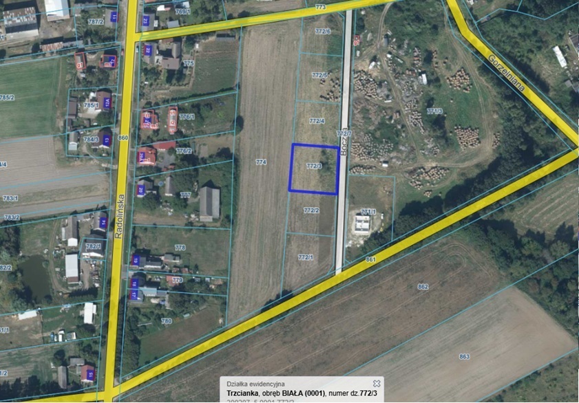 Działka budowlana 1006 m², Trzcianka - zdjęcie 6