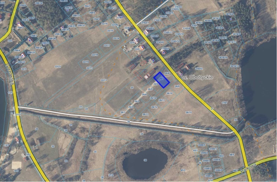 Działka budowlana 1006 m², Trzcianka - zdjęcie 1
