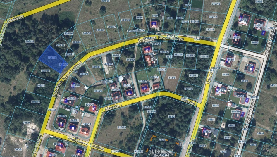 Działka budowlana 1006 m², Trzcianka - zdjęcie 5