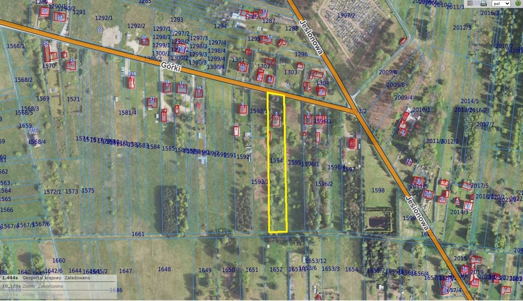 Działka budowlana 2191&nbsp;m², Dąbrowa Górnicza, Transportowa - zdjęcie 2